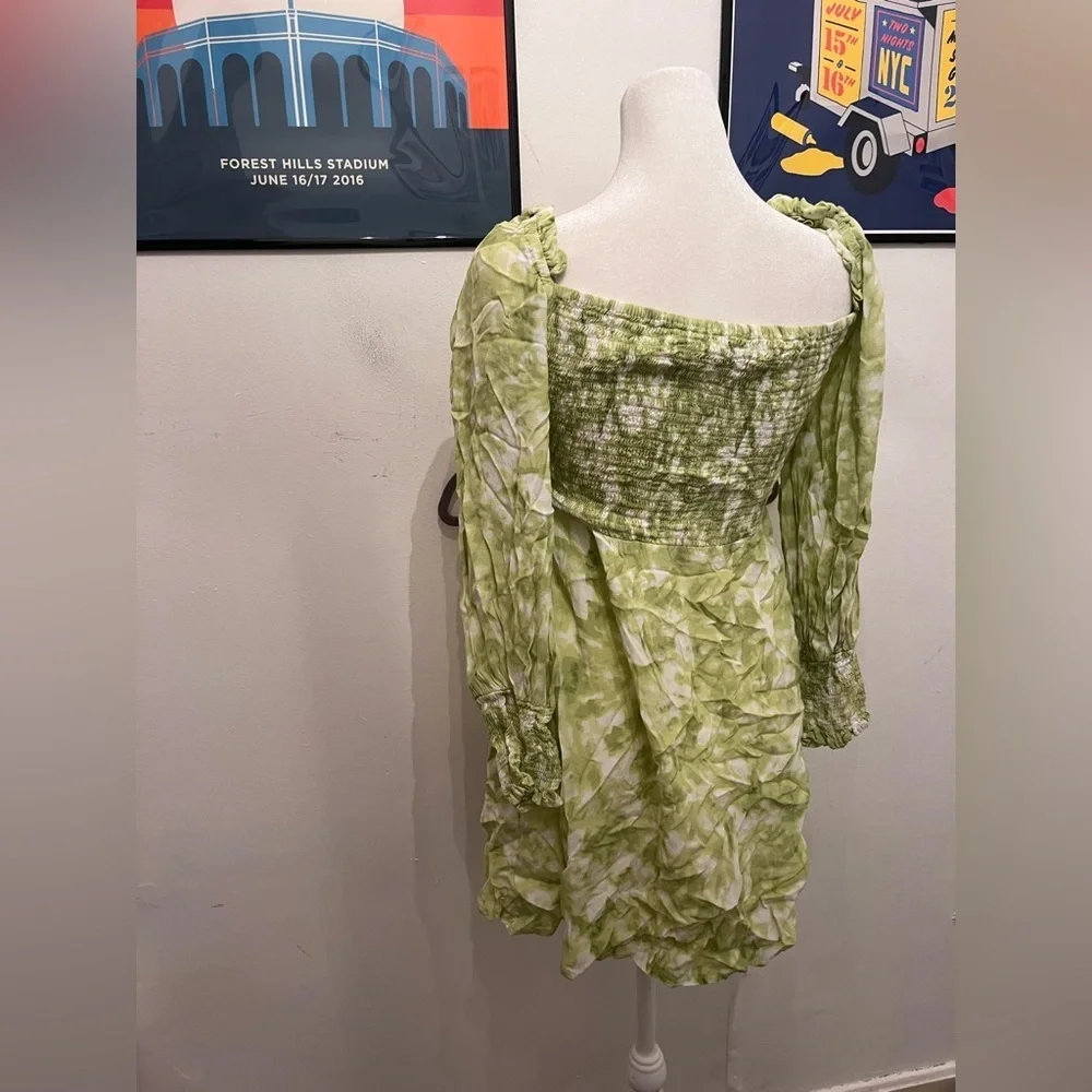 Faithfull The Brand Arianne Mini Dress Roos Tie Dye Size 6 - Picture 7 of 7